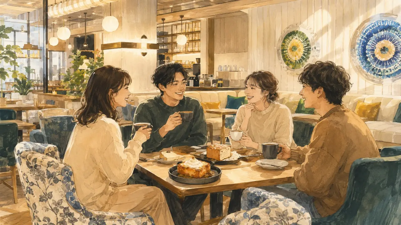 東京で日曜朝カフェ会
