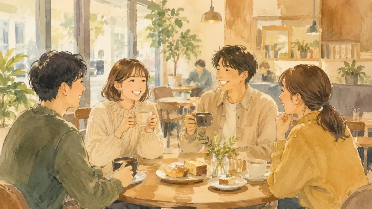 横浜の土曜昼ひと息カフェ会