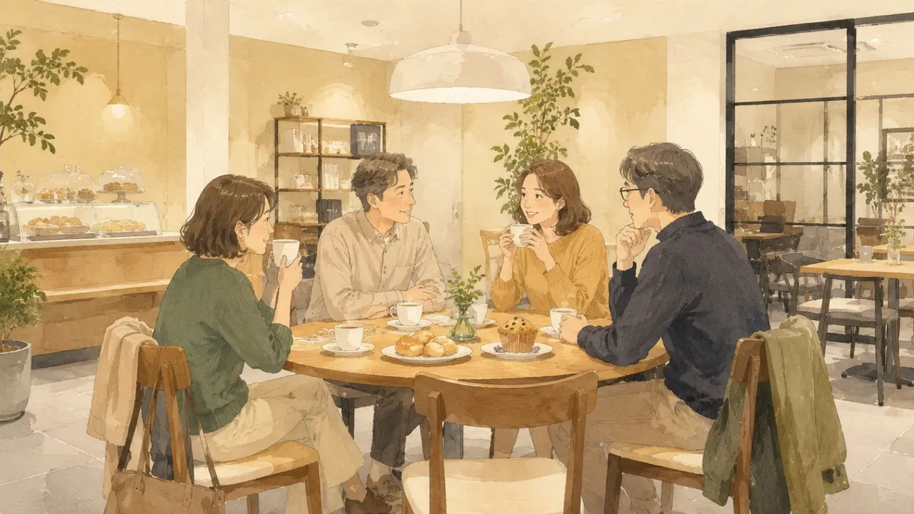 銀座で日曜おそめの朝カフェ会