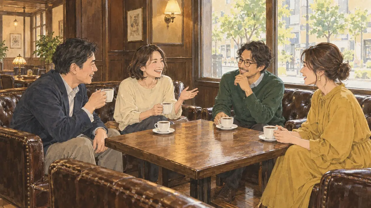 三軒茶屋の土曜の朝、予定のない会話