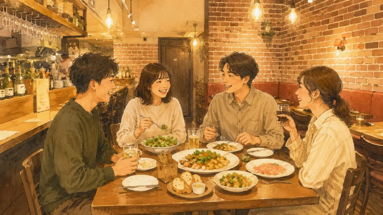 赤羽で、気軽に夜ごはんとひと息