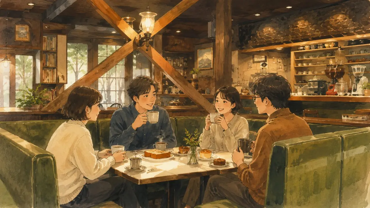 御茶ノ水の土曜の朝ゆるカフェ