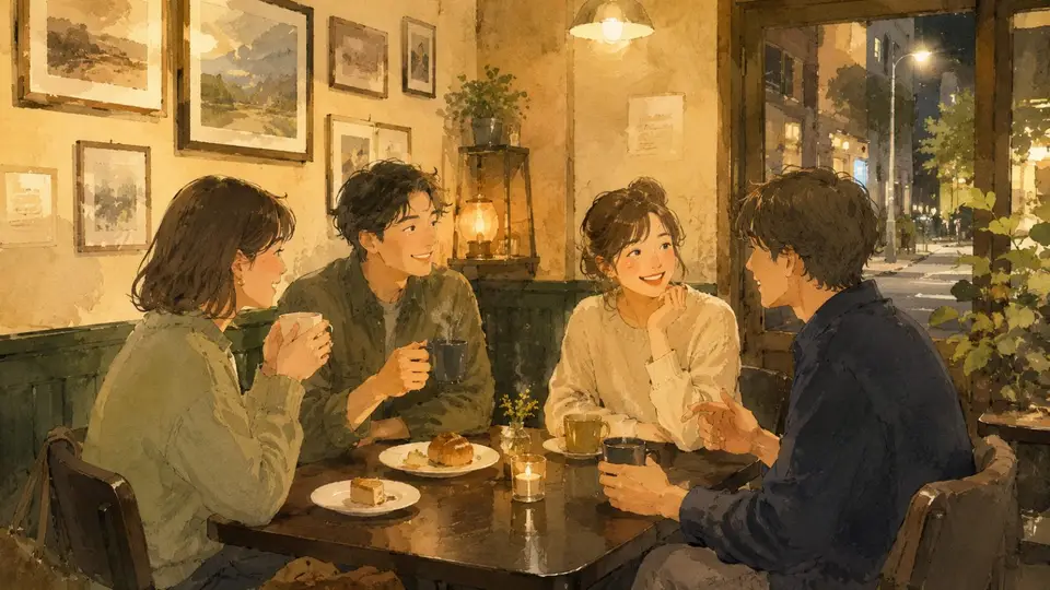本所吾妻橋の夜喫茶ゆるトーク