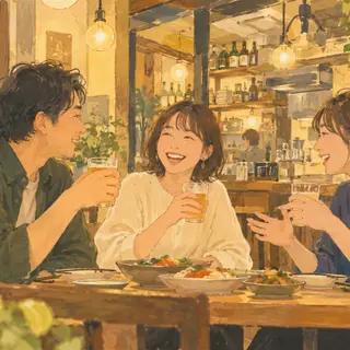 お酒とごはん サンダルキッチン