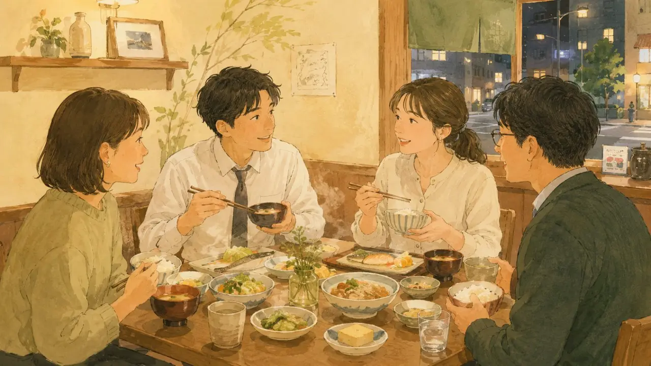 本郷三丁目の仕事帰り定食会