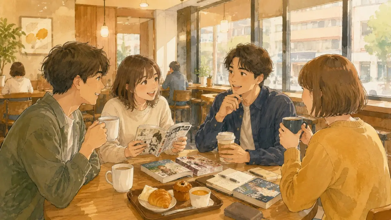 今週の推し作品をゆるく話すアニメ・漫画カフェ