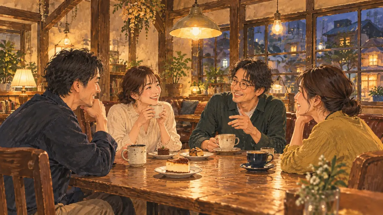三軒茶屋の火曜の夜、路地の二階でひと息