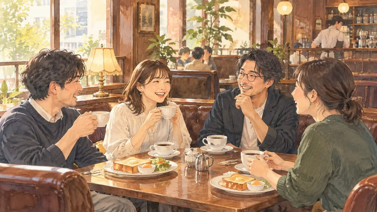 三鷹の火曜の朝、珈琲から始まる一日