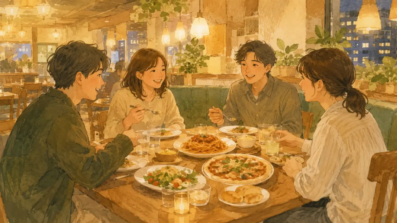 新宿でゆるくイタリアン気分の夜ごはん