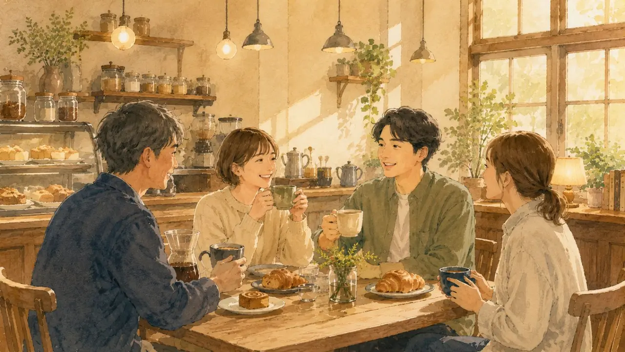 森下で朝コーヒー会
