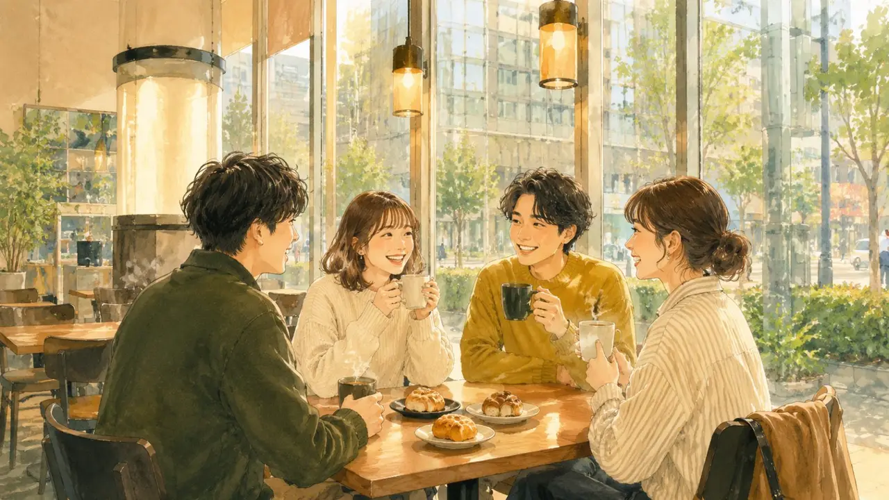 秋葉原で日曜朝コーヒー会