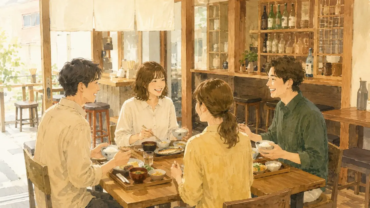新橋で木曜昼の小さなランチ会