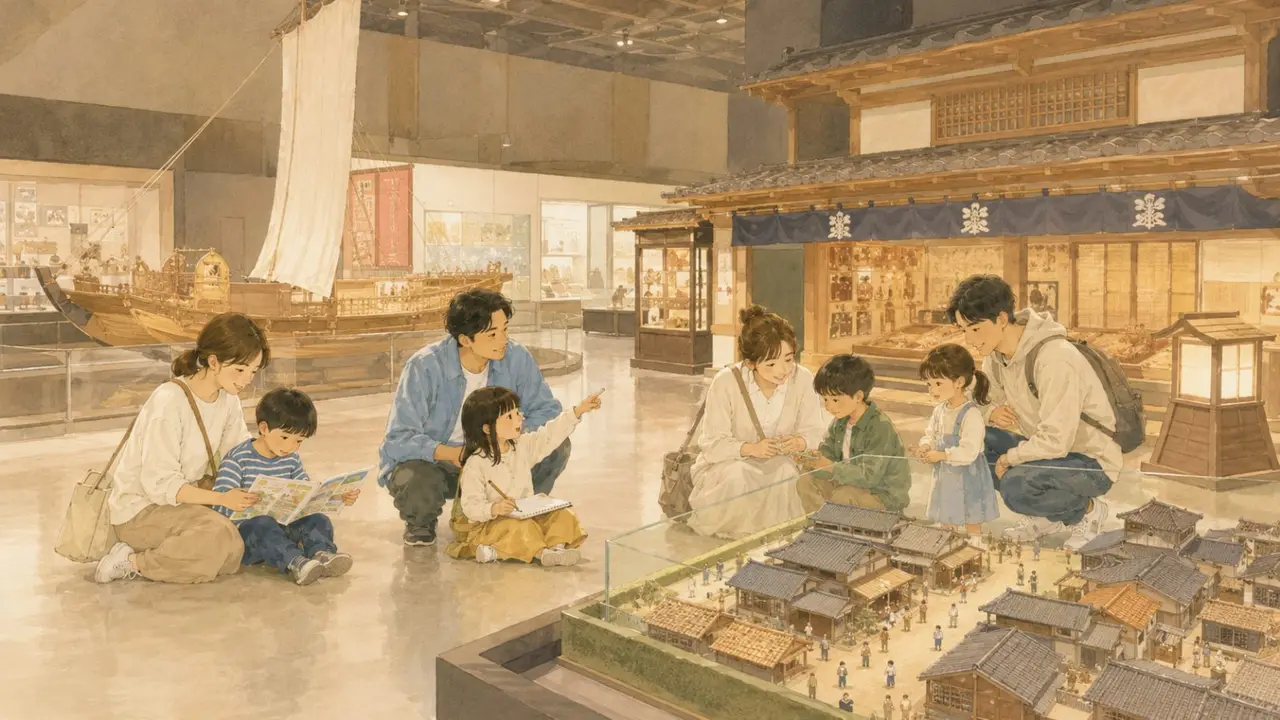 両国の親子ミニ展示めぐり