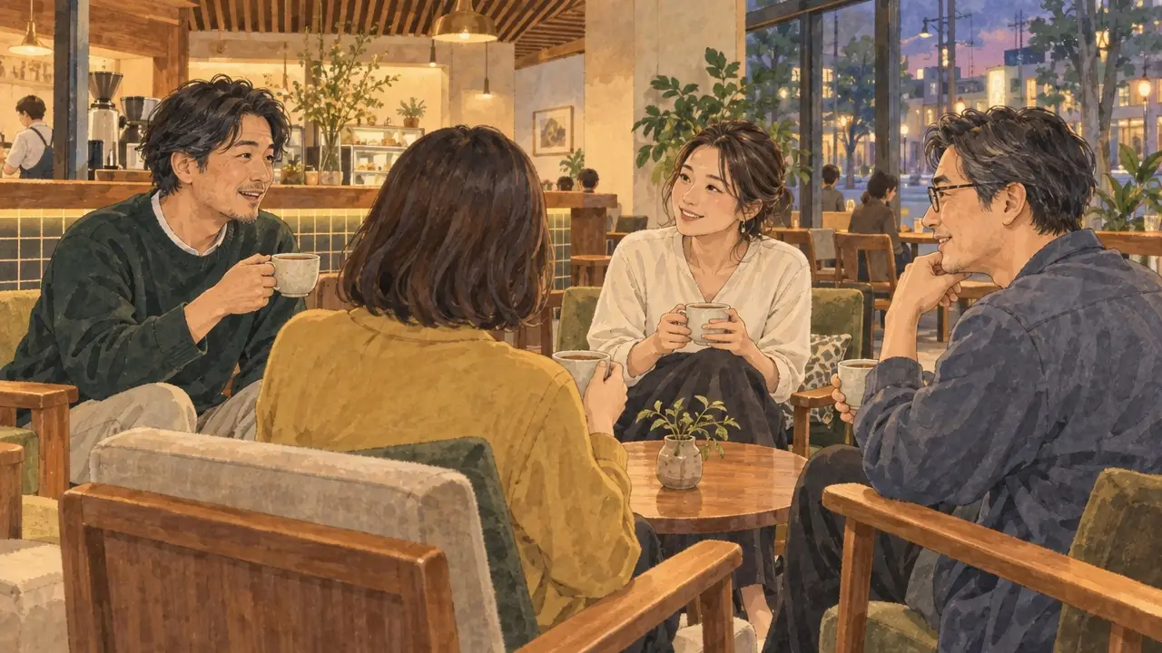 三軒茶屋の日曜の夜、一週間をしまう珈琲