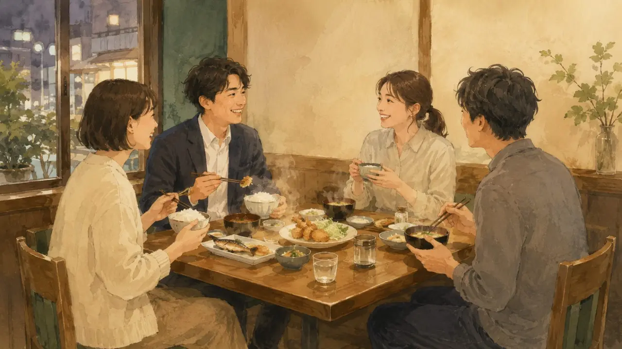 浅草橋の仕事帰り定食会