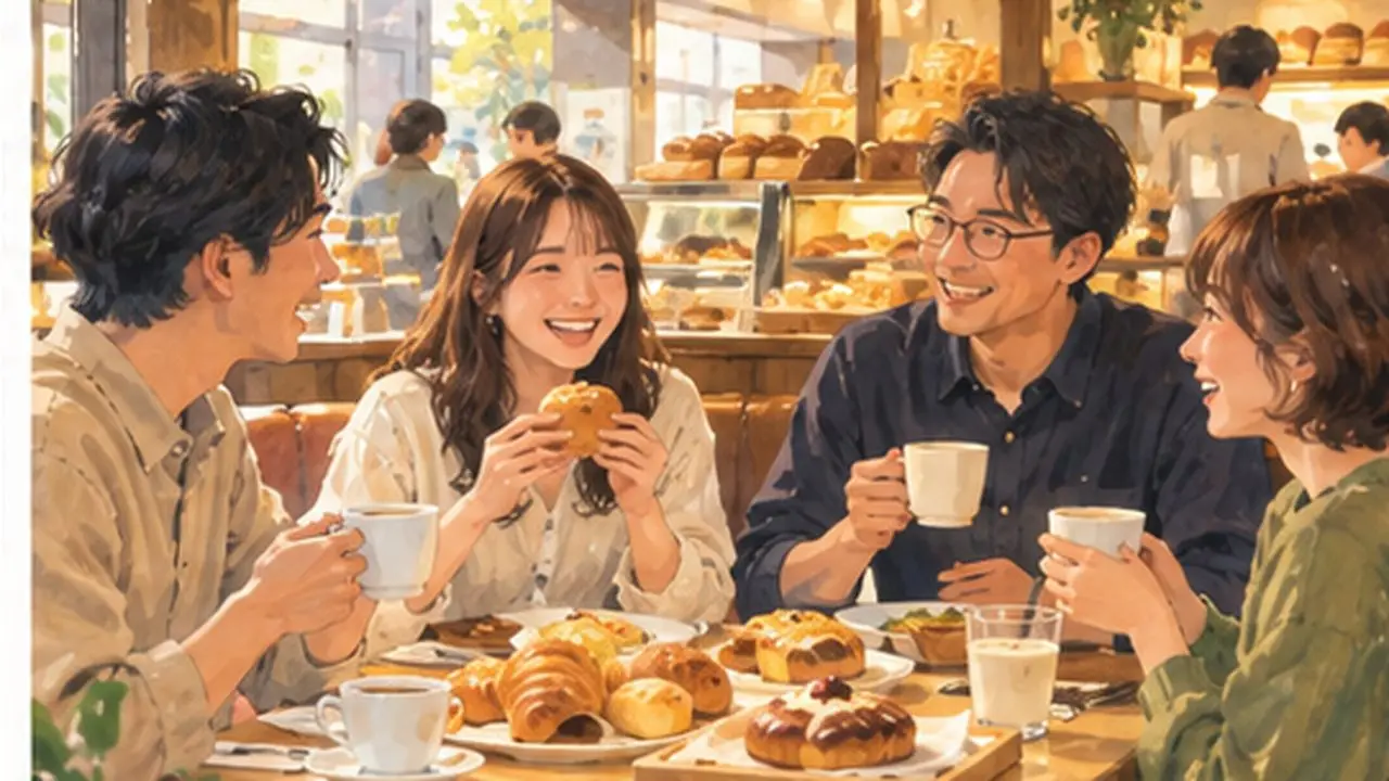 三鷹の日曜16時、パンと珈琲の夕方