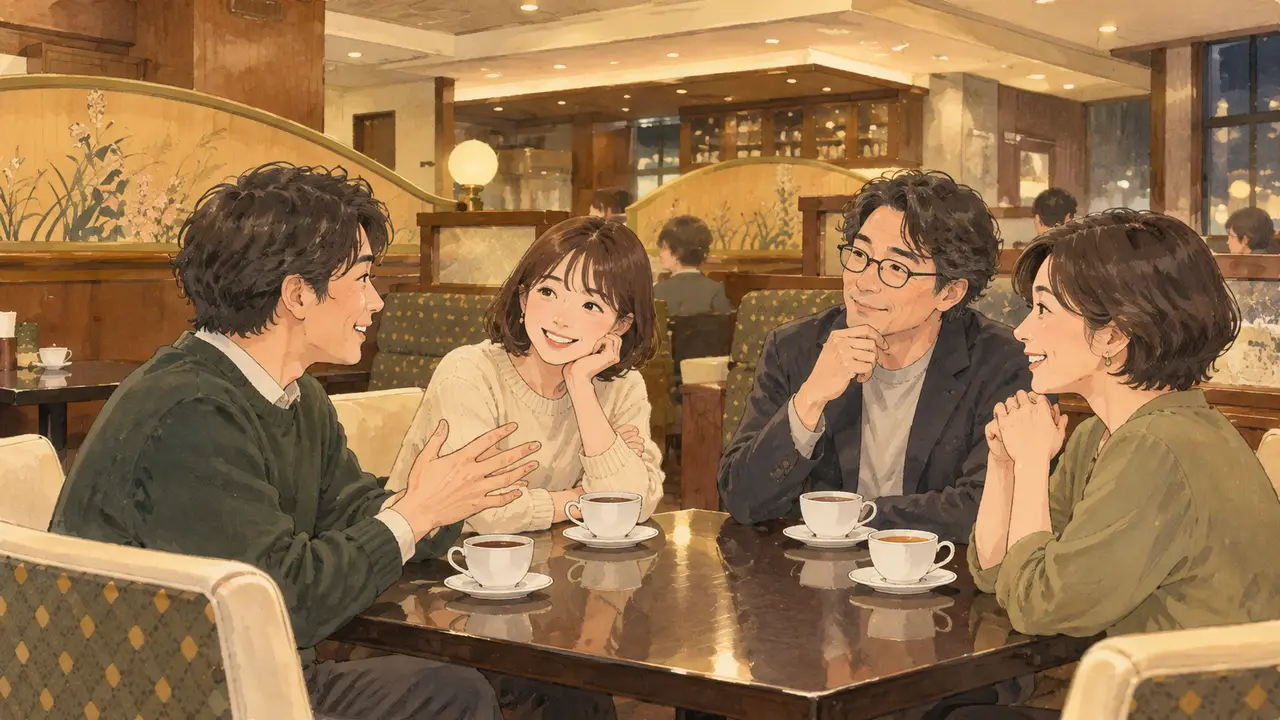 吉祥寺の日曜夜、ゆったり話す会
