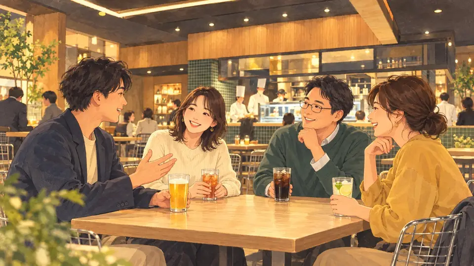 新宿駅直結の月曜ほぐし会話
