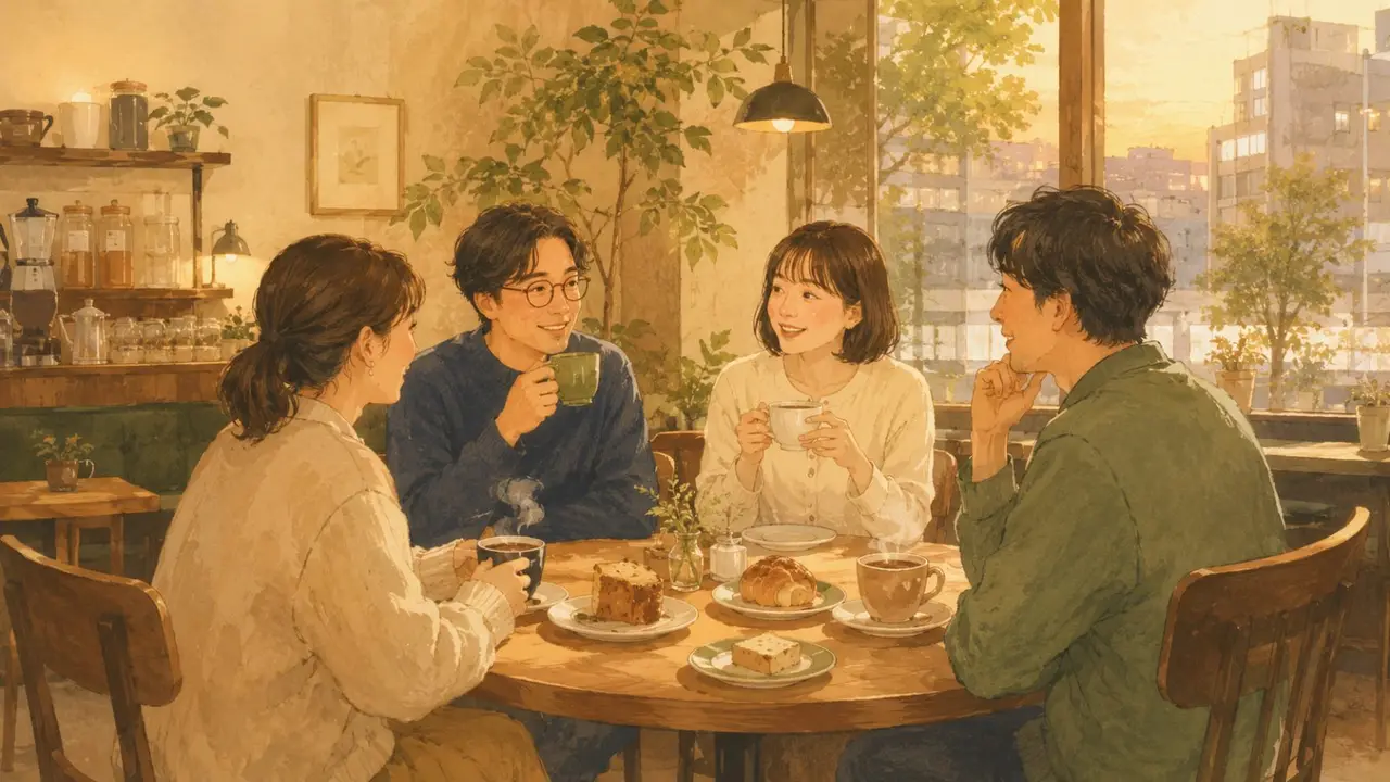亀戸の喫茶ひと息会