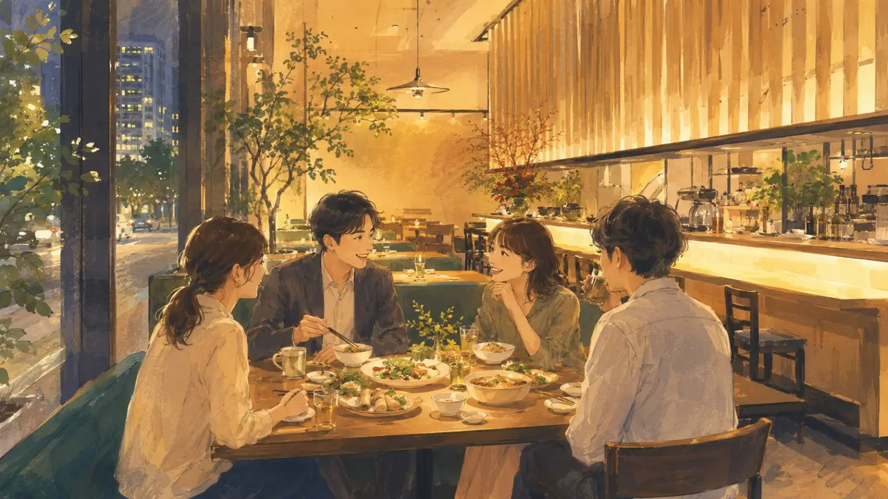 豊洲で日曜の夜ごはん会