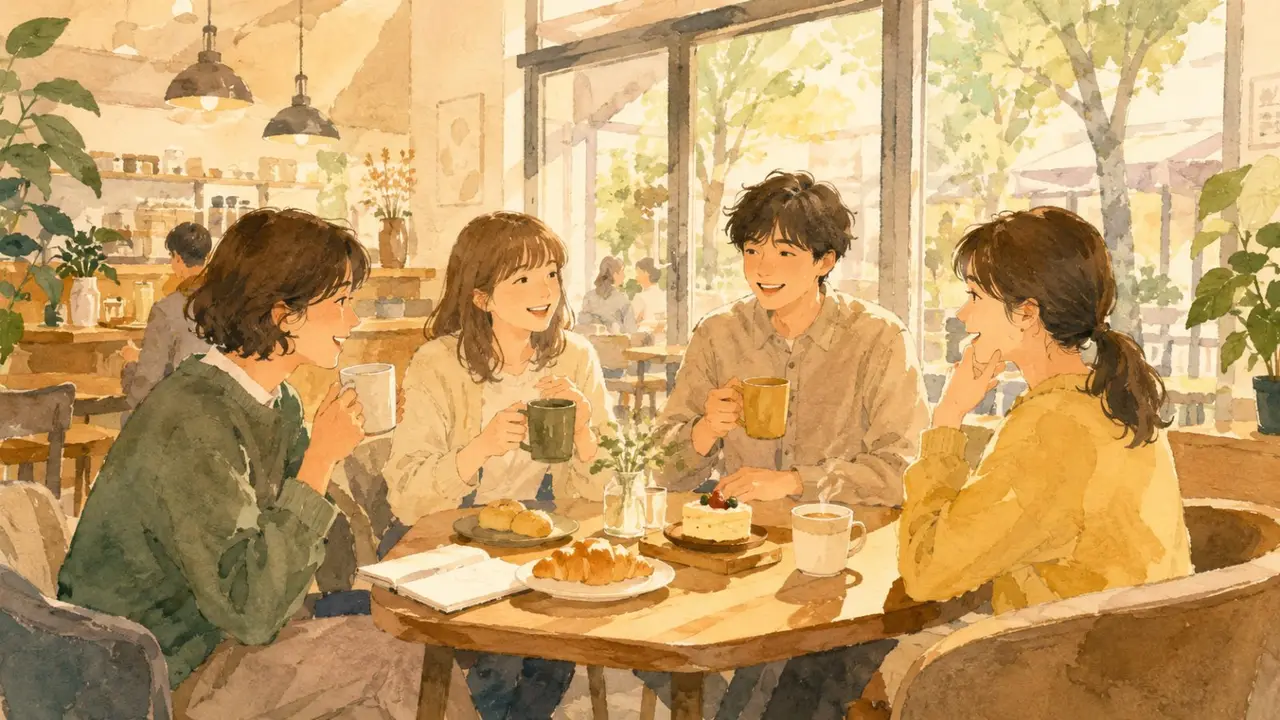 秋葉原の土曜朝リセットカフェ