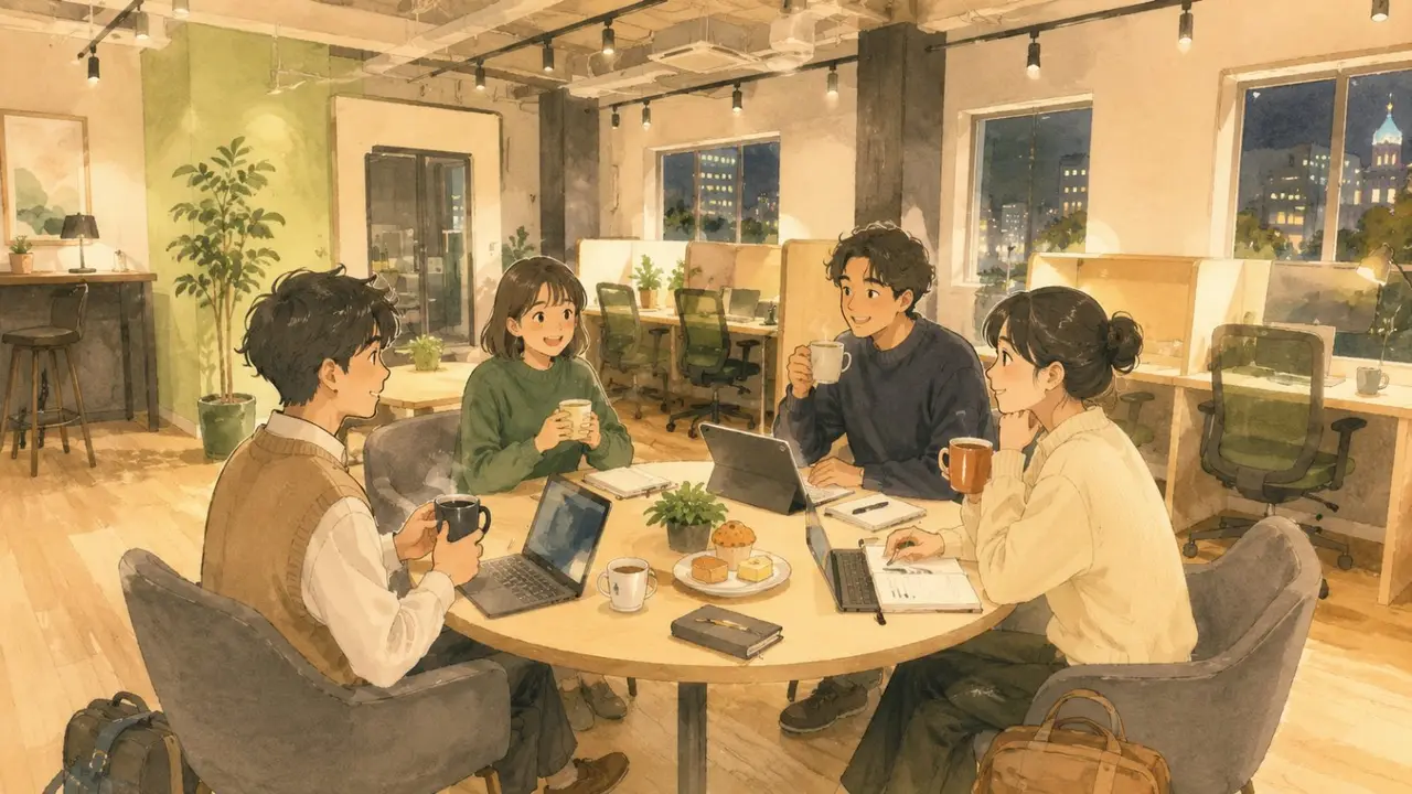 御茶ノ水で木曜夜の作業会