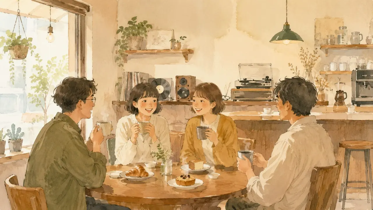 田原町の土曜朝喫茶会