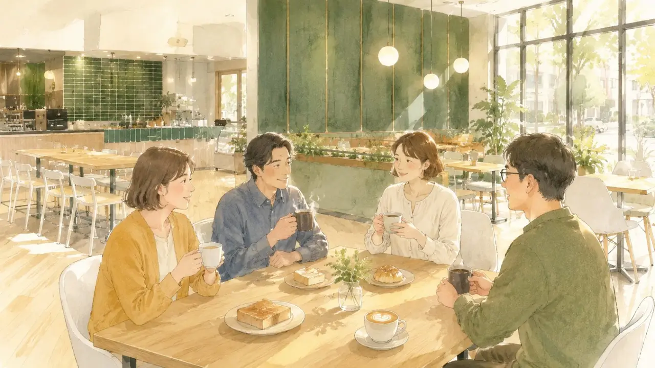 関内の土曜朝カフェ会